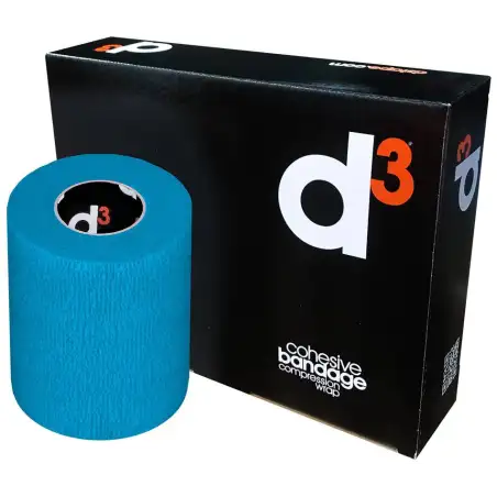 Cohesive Bandage Fascia Coesiva a Compressione, 100mm, conf. da 12 pz - D3