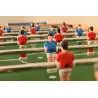 Calciobalilla F-3 Foldy acero con aste uscenti