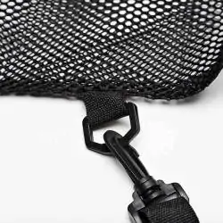 Borsa a tracolla in nylon mesh con tracolla regolabile
