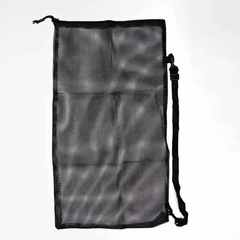 Borsa a tracolla in nylon mesh con tracolla regolabile