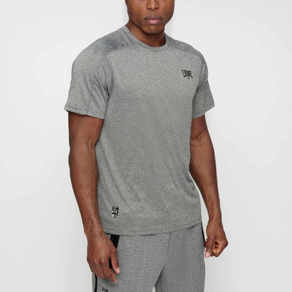 T-shirt Melange 100% in poliestere - Grigio Chiaro