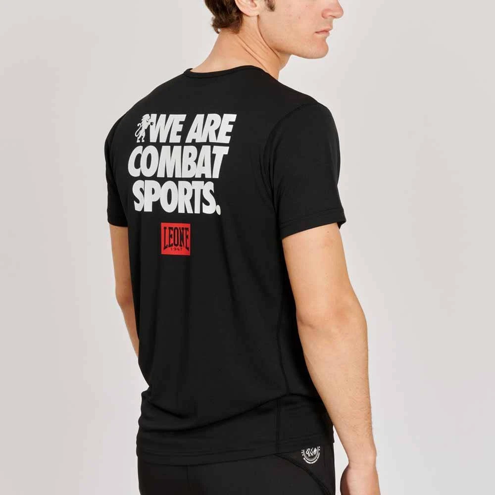 T-Shirt Logo WACS 100% in poliestere - Nero