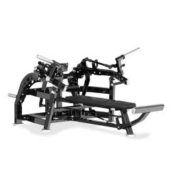 Horizontal Bench Press Diamond Professionale Serie RS - Vers
