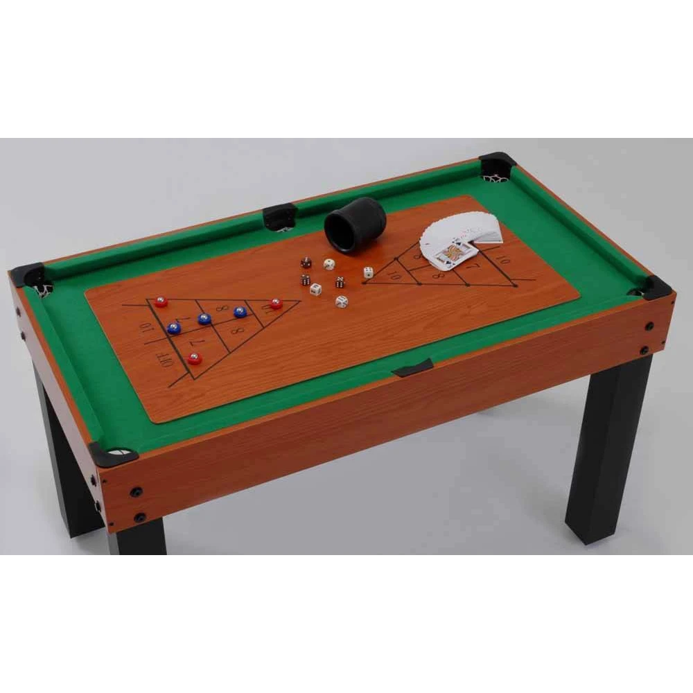 Tavolo Multigioco 12 in uno - versione calciobalilla aste rientranti