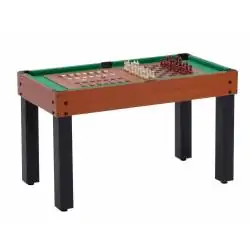 Tavolo Multigioco 12 in uno - versione calciobalilla aste rientranti