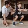 Pantaloncino versatile e multifunzionale. 100% in poliestere - Nero