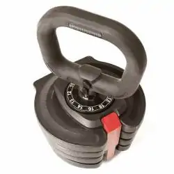 Set 3 in 1 Toorx: Manubri, Bilanciere e Kettlebell Regolabili