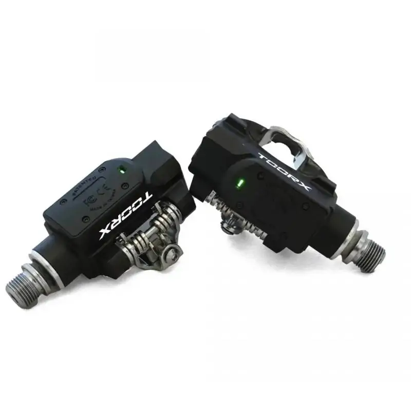 TX-POWER coppia power meter pedals SPD system - Completo