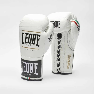 Guanti Boxe Shock Plus - Bianco