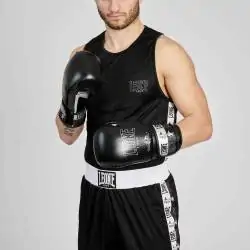 Canotta Boxe ICONIC - Leone 1974 - Nero