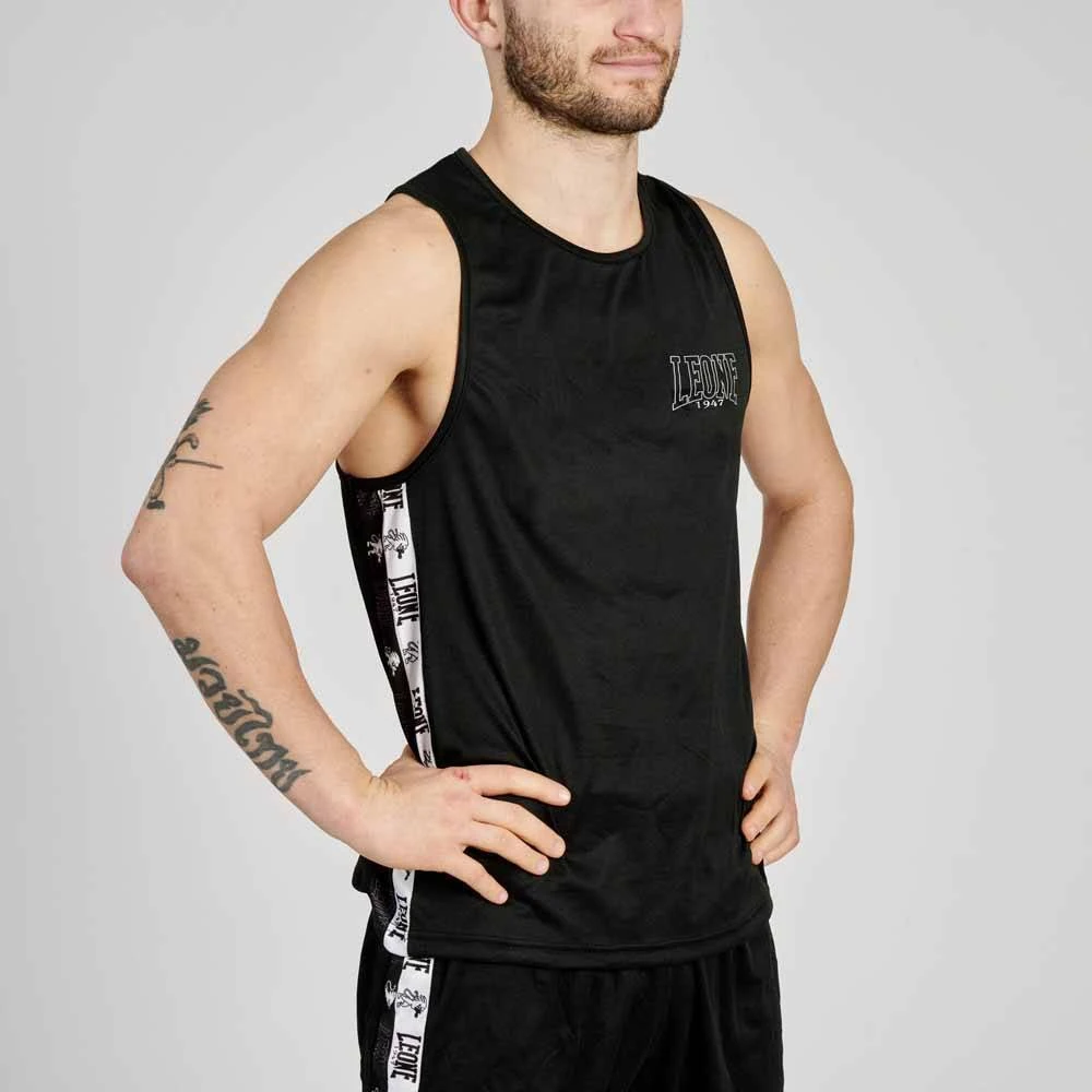 Canotta Boxe ICONIC - Leone 1974 - Nero