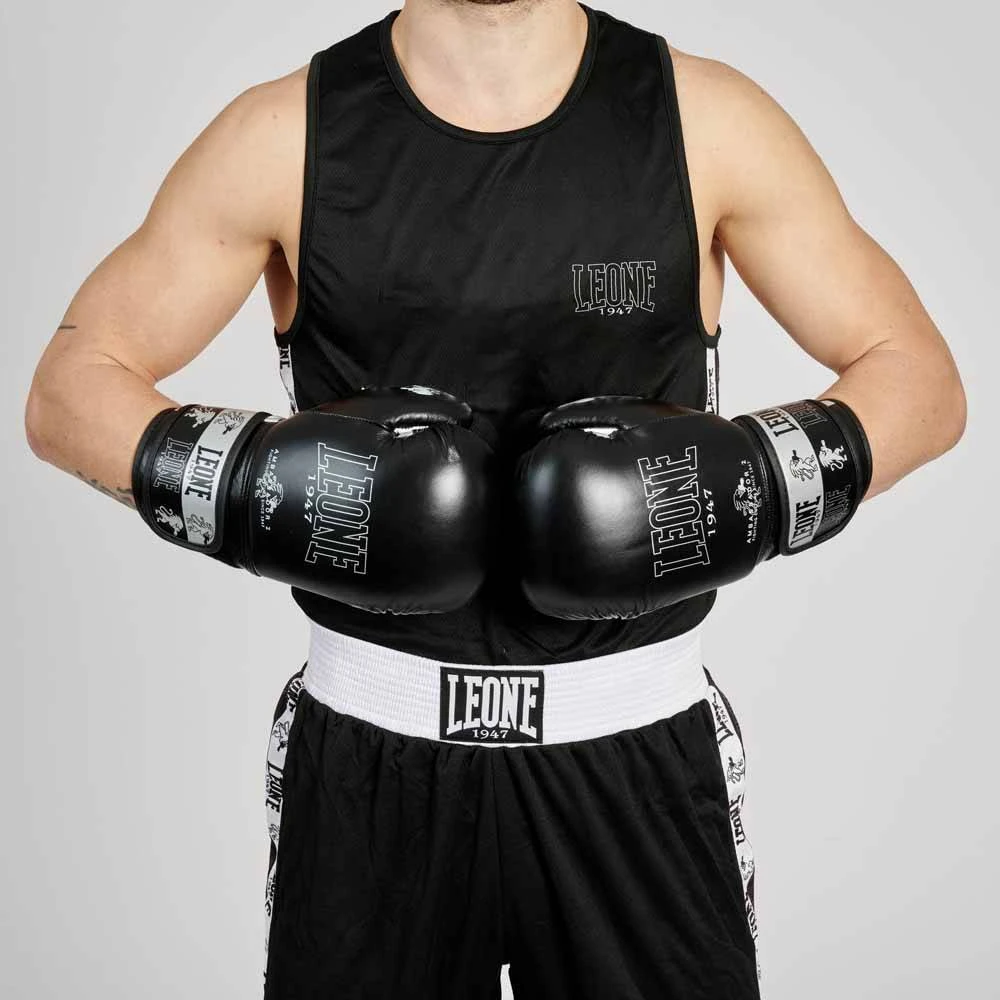 Canotta Boxe ICONIC - Leone 1974 - Nero