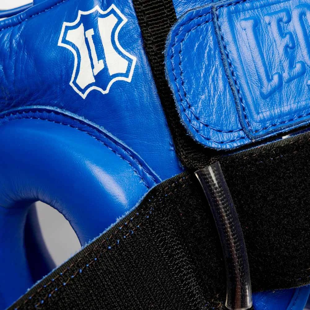Casco professionale in pelle - Blu - Leone 1947