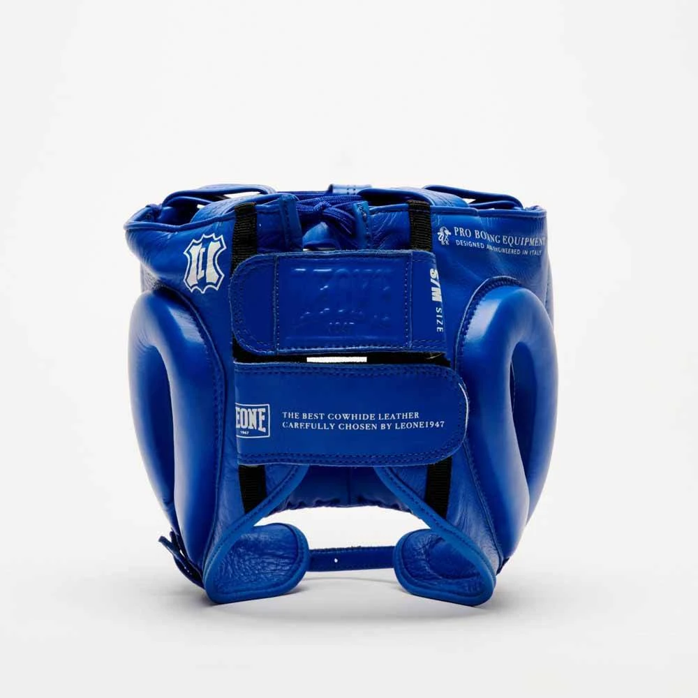 Casco professionale in pelle - Blu - Leone 1947