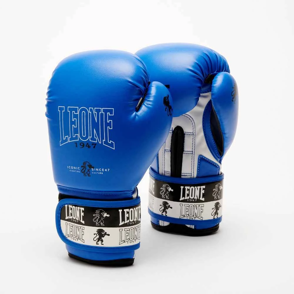 Guanti Boxe ICONIC Bambino 6oz - GN408J - Leone 1947 - Blu