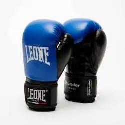 Guantoni Boxe THUNDER Bambino 6oz - GN383J - Leone 1947 - Blu