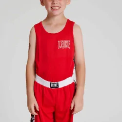Canotta Boxe ICONIC Bambino - AB231J - Leone 1974 - Rosso