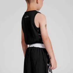 Canotta Boxe ICONIC Bambino - AB231J - Leone 1974 - Nero