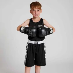 Canotta Boxe ICONIC Bambino - AB231J - Leone 1974 - Nero