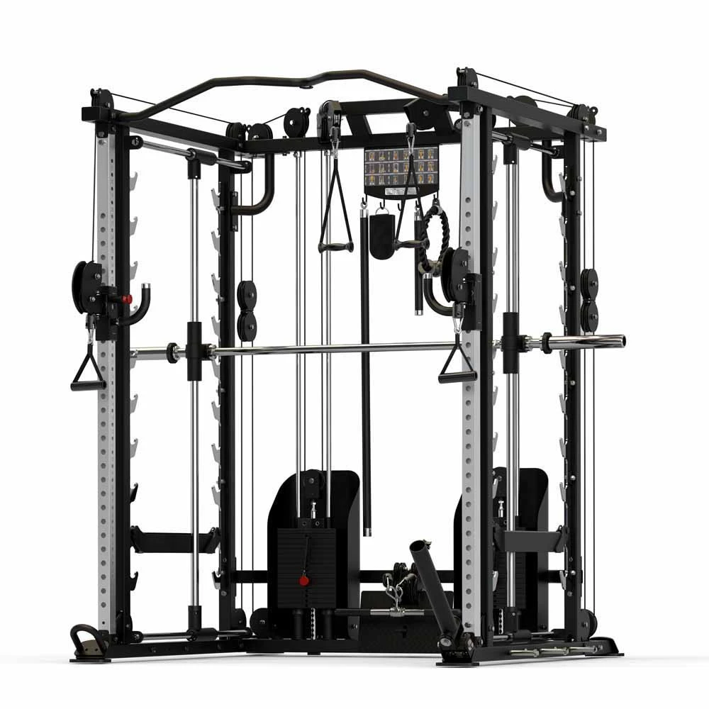 Stazione Multifunzione con Pulley Regolabile e Smith Machine - Toorx