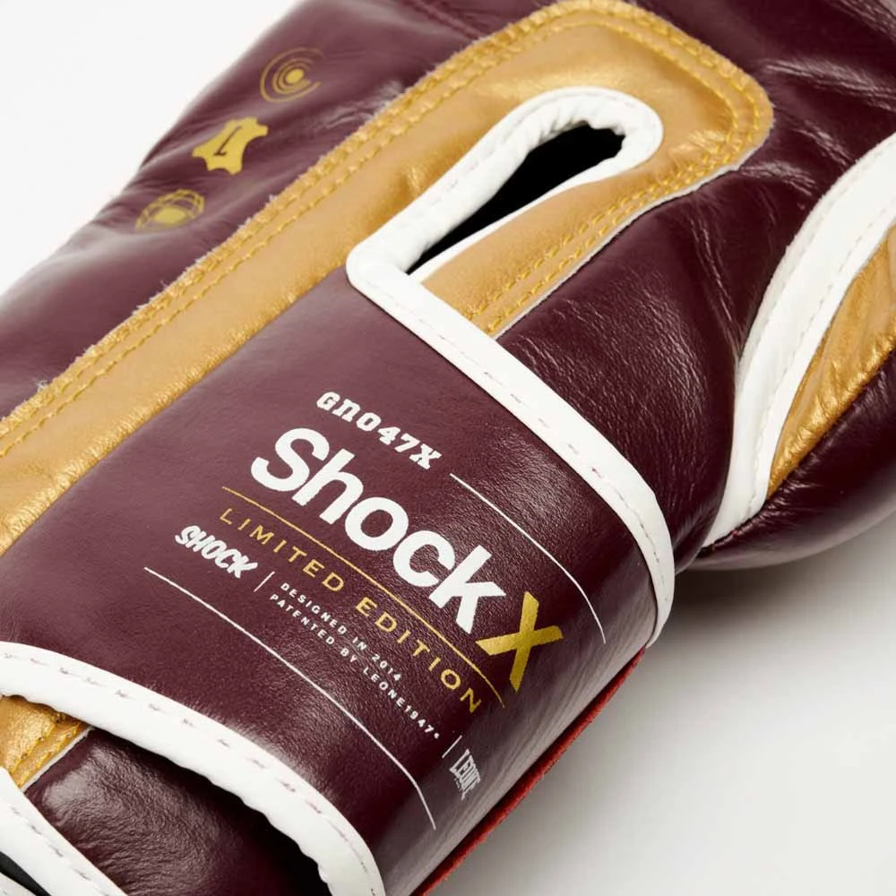 Guantoni Boxe Shock X - Leone 1947 - Bordeaux