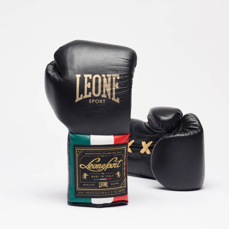 Guantoni Boxe Orlando tricolore Lacci – Leone Sport