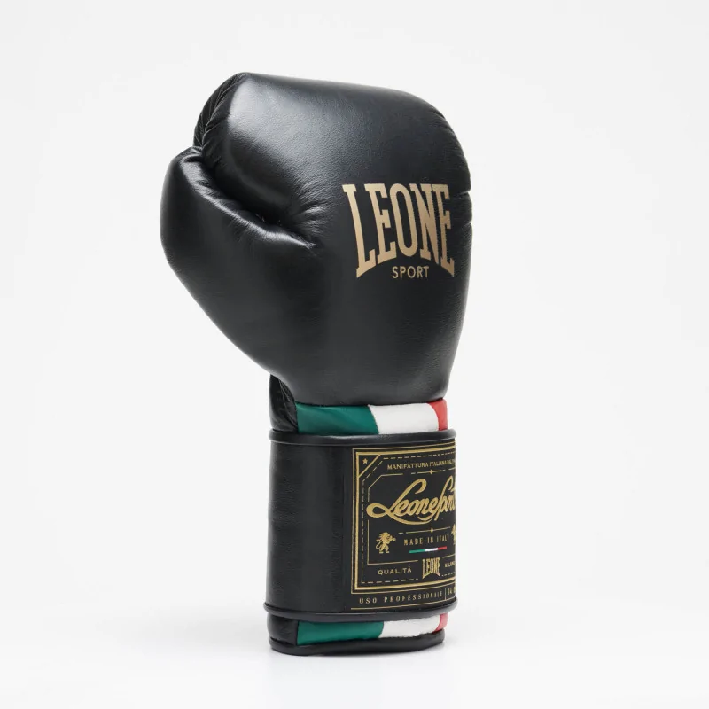 Guantoni Boxe Orlando tricolore Velcro – Leone Sport