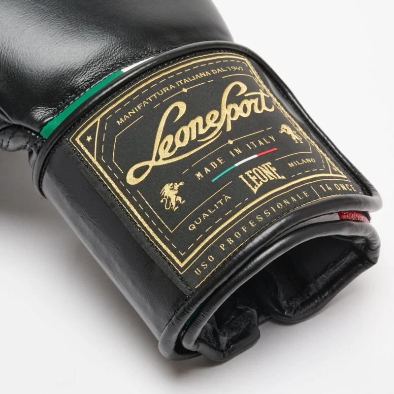 Guantoni Boxe Orlando tricolore Velcro – Leone Sport