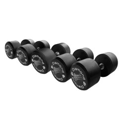 Set Manubri Tond PRO BLACK 42-50 Kg - DIAMOND FITNESS PRO