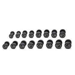 Set Manubri Tond PRO BLACK 2-24 Kg - DIAMOND FITNESS PRO
