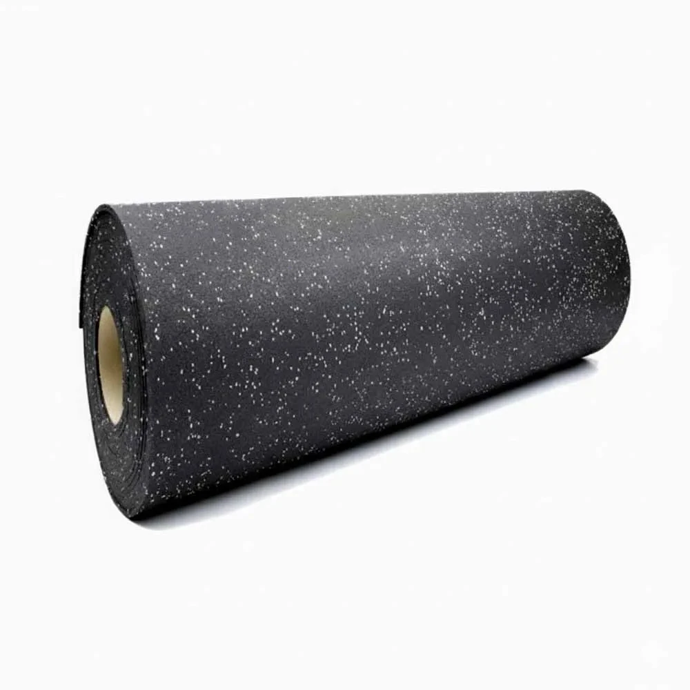 Rotolo in Gomma +5% EPDM per Palestra Bianco