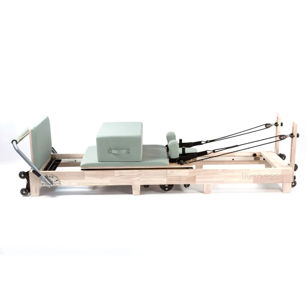 Liveness Reformer in legno di quercia naturale pieghevole Green Tea PTX-3000G