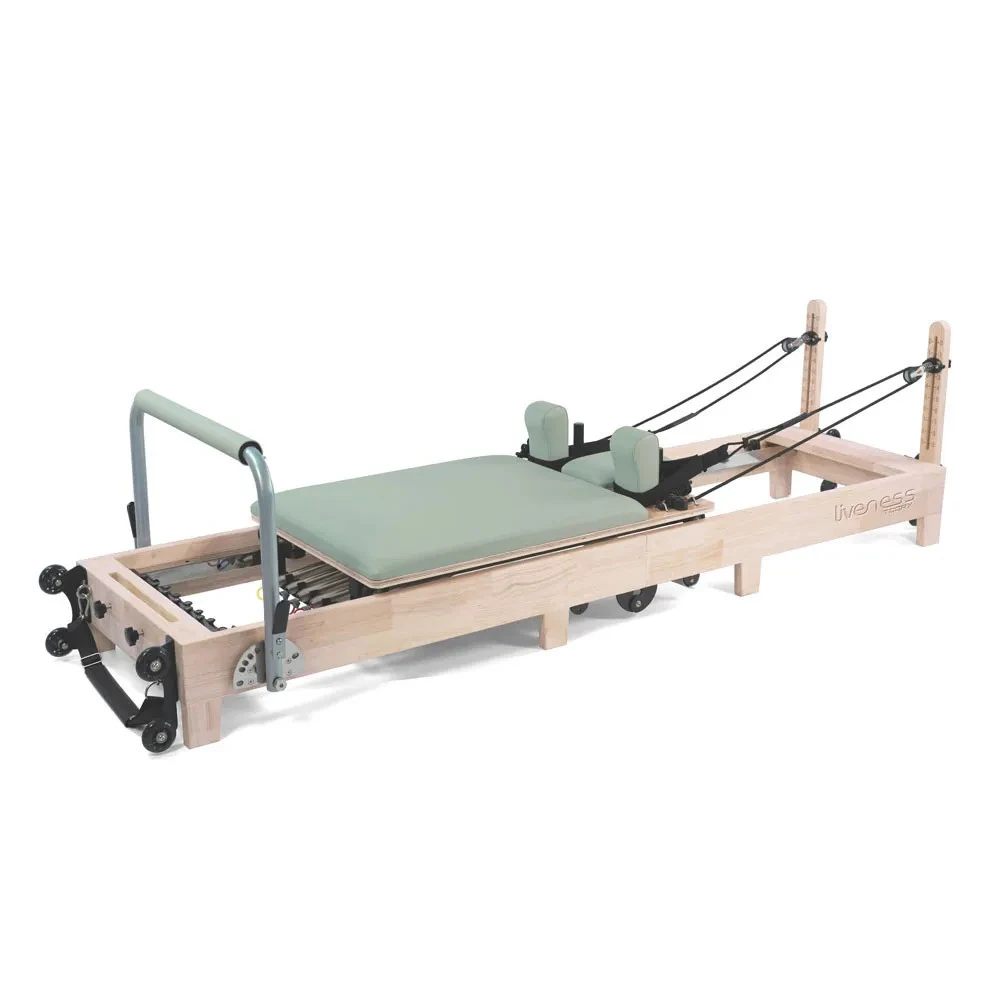 Liveness Reformer in legno di quercia naturale pieghevole Green Tea PTX-3000G