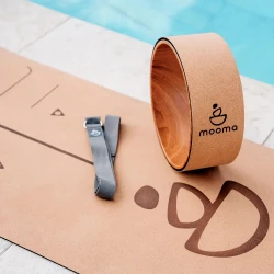 Tappetino Yoga in sughero Mooma