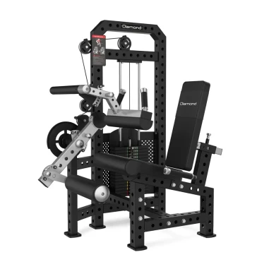 Combo Leg Extension / Leg Curl Seduto serie Rigs Diamond