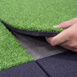 Mattonelle di erba sintetica per palestra - Verde