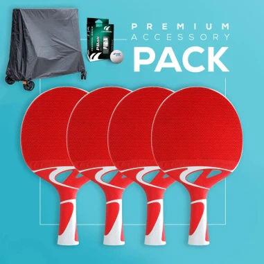 Set Racchette da Ping Pong Premium pack outdoor - Cornilleau