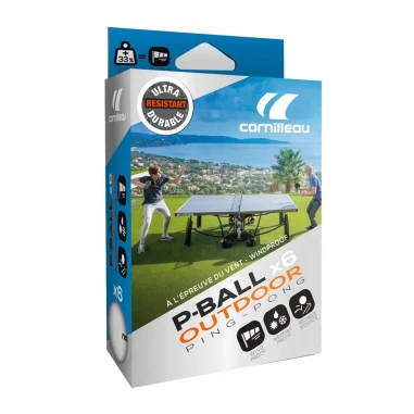 Palline Ping Pong P-Balls Outdoor Ultradurable - Cornilleau
