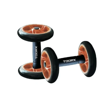 Coppia manubri con ruote per addominali - TOORX