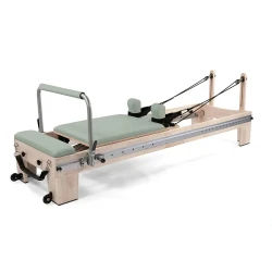 Reformer in legno di quercia naturale full track PTX 5500 Green Tea