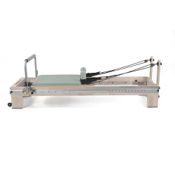 Reformer in legno di quercia naturale full track PTX 5500 Green Tea