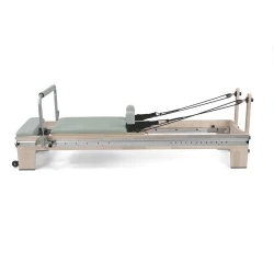 Reformer in legno di quercia naturale full track PTX 5500 Green Tea