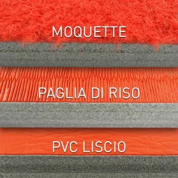 Tatami Arrotolabile con Velcro