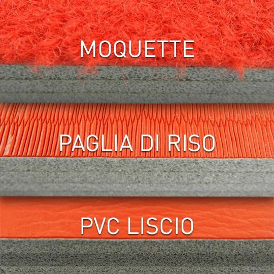 Tatami Arrotolabile con Velcro