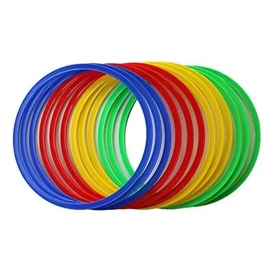 Cerchi a sezione piatta kit 12 pz - Ideale per allenamenti