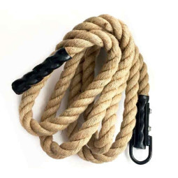 Fune Arrampicata da 38 mm - 4 Mt, 5 Mt, 6 Mt, Beige