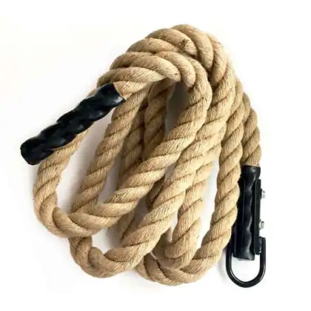 Fune Arrampicata da 38 mm - 4 Mt, 5 Mt, 6 Mt, Beige