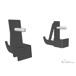 Coppia Supporti per Bilanciere - Diamond