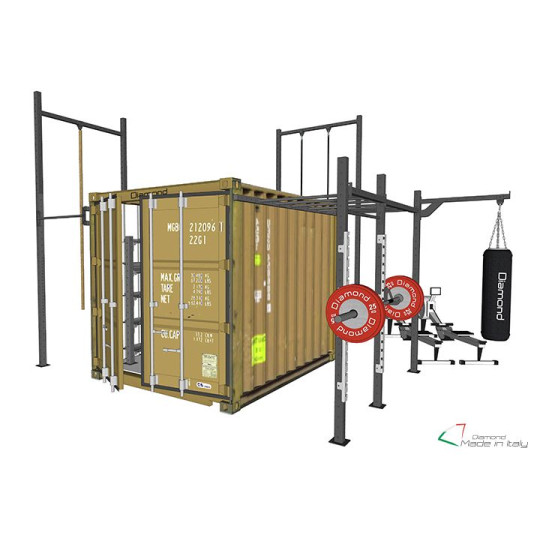 Struttura Container Fitness Outdoor - Diamond