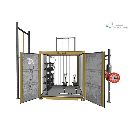 Struttura Container Fitness Outdoor - Diamond